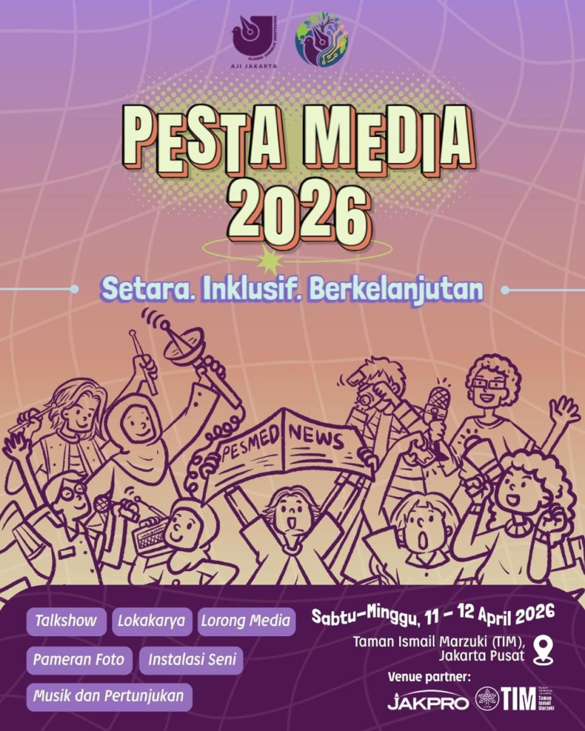 aji-jakarta-bikin-pesta-media,-ruang-refleksi-jurnalisme-di-tengah-krisis