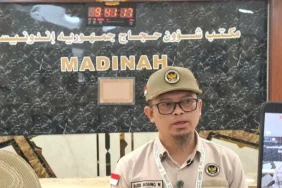 fast-track-percepat-layanan,-jemaah-haji-kloter-awal-tiba-di-madinah-22-april
