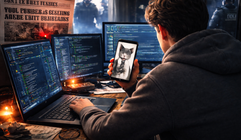 hanya-dengan-meme-kucing,-mahasiswa-berhasil-jatuhkan-jaringan-hacker-kimwolf