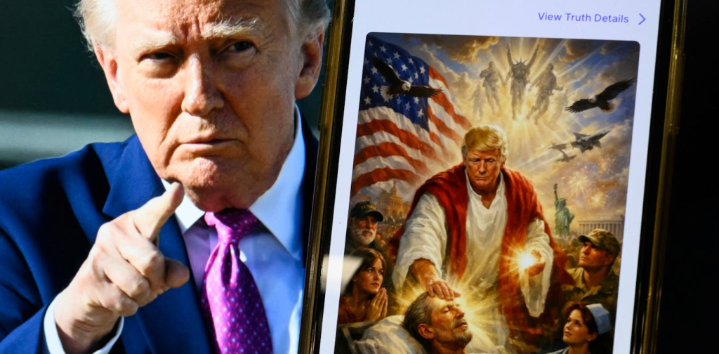 apakah-gambar-‘yesus’-trump-termasuk-penistaan-agama?-begini-penjelasan-ahli-religi
