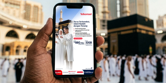 telkomsel-luncurkan-paket-roamax-haji-2026,-internet-5g-hingga-42-gb
