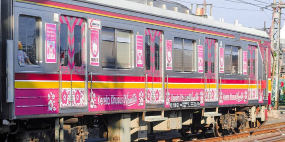 Kenapa Gerbong Khusus Perempuan di KRL Ada di Paling Depan dan Belakang?