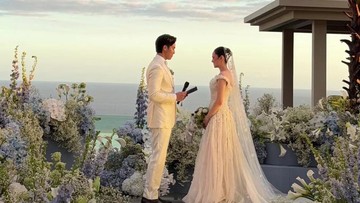 romantisnya-syifa-hadju-dan-el-rumi-di-resepsi-bali,-berkonsep-fairy-tale-dengan-view-pantai