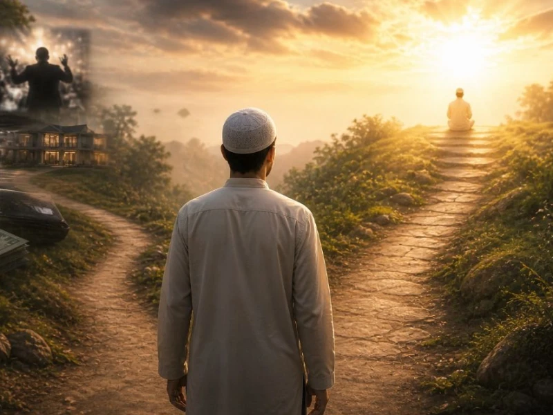 fahrudin-faiz-ingatkan-bahaya-terdistraksi-oleh-nikmat-dunia-dan-karamah