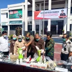 kejari-ponorogo-musnahkan-121.632-barang-bukti-inkrah,-dari-sabu-hingga-senpi