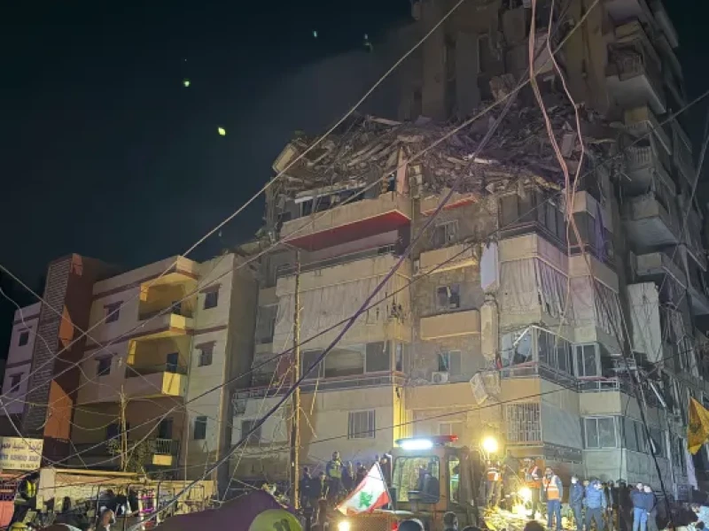 israel-bombardir-beirut-saat-gencatan-senjata,-klaim-komandan-hizbullah-tewas-dalam-serangan