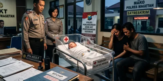 Penyelidikan Dugaan Kekerasan Bayi Dihentikan, Ini Alasan Polres Magetan