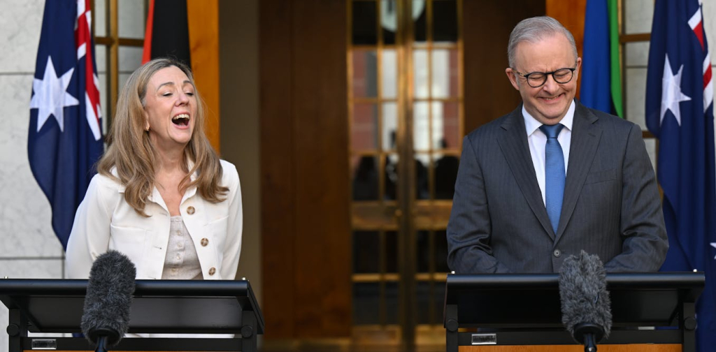crossbench-senator-tammy-tyrrell-joins-government-ranks,-declaring-she’s-‘proud-to-be-a-labor-girl’