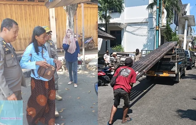 satpol-pp-tuban-tertibkan-tiang-fo,-kabel-optik,-serta-gelandangan-dan-pengemis