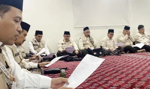 musyrif-diny-bersama-ppih-gelar-istighotsah,-fokus-keselamatan-jamaah