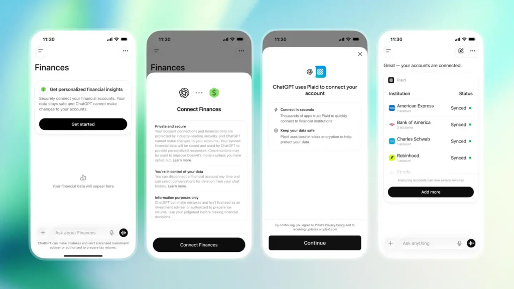 chatgpt-personal-finance-hadir,-ai-kini-bisa-analisis-kondisi-keuangan-pengguna