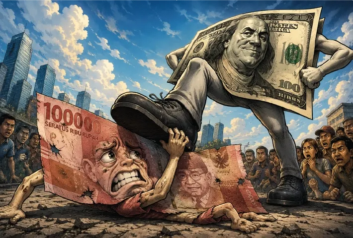 editorial-:-rupiah-melemah,-daya-beli-melemas