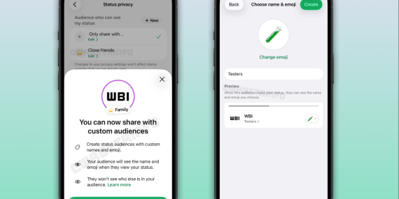 Makin Mirip IG Stories! WhatsApp Luncurkan Fitur Close Friend di Status
