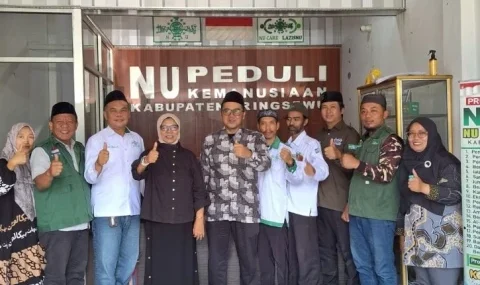 NU Care LAZISNU Perkuat Program Ekonomi UMKM di Pringsewu Lampung