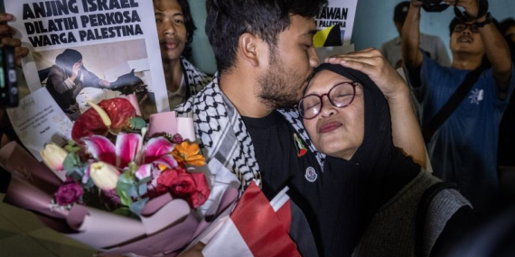 Sembilan WNI korban penahanan Israel kembali ke tanah air