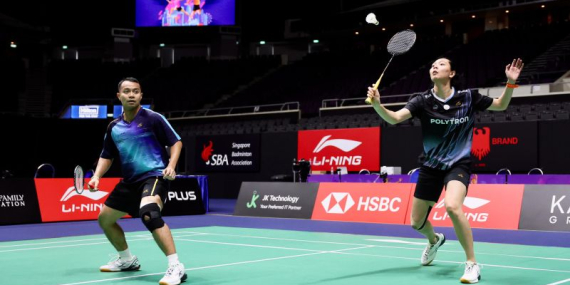 Rehan/Gloria comeback di Singapore Open 2026