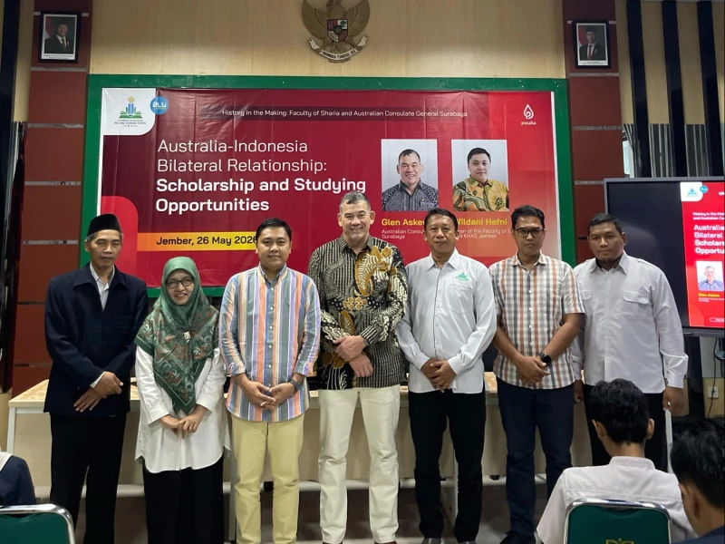 fakultas-syariah-uin-khas-jember-gelar-kuliah-umum-studi-luar-negeri,-hadirkan-konjen-australia