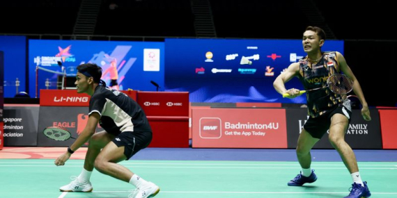 Fajar/Fikri tembus semifinal Singapore Open 2026