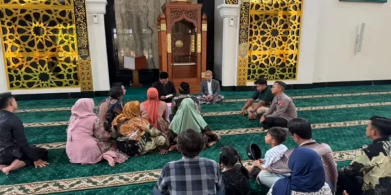 Tahanan Polresta Sidoarjo Menikah, Akad Nikah Berlangsung Khidmat di Masjid Al Ikhlas