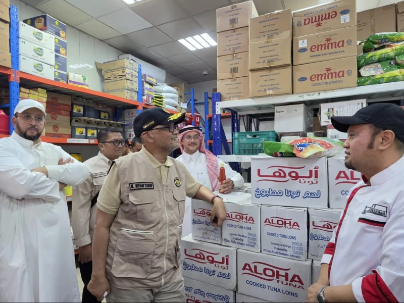 kemenhaj-dorong-komoditas-pangan-ri-masuk-rantai-pasok-katering-haji-arab-saudi