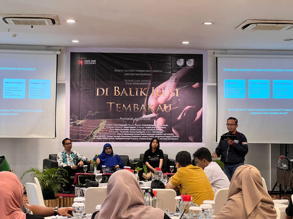 kuak-tabir-ilusi-tembakau,-aji-jakarta-dan-aji-pontianak-dorong-publik-telisik-dampak-rokok