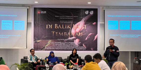Kuak Tabir Ilusi Tembakau, AJI Jakarta dan AJI Pontianak Dorong Publik Telisik Dampak Rokok