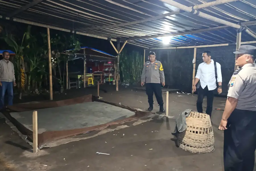 polsek-garum-bongkar-arena-sabung-ayam-di-blitar,-respons-cepat-laporan-warga