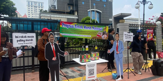 Menolak Penambahan Layer Cukai Rokok, Koalisi SOS Tuntut Presiden Copot Purbaya