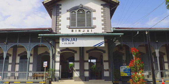 Stasiun Binjai, Peninggalan Kolonial yang Masih Eksis Sampai Sekarang