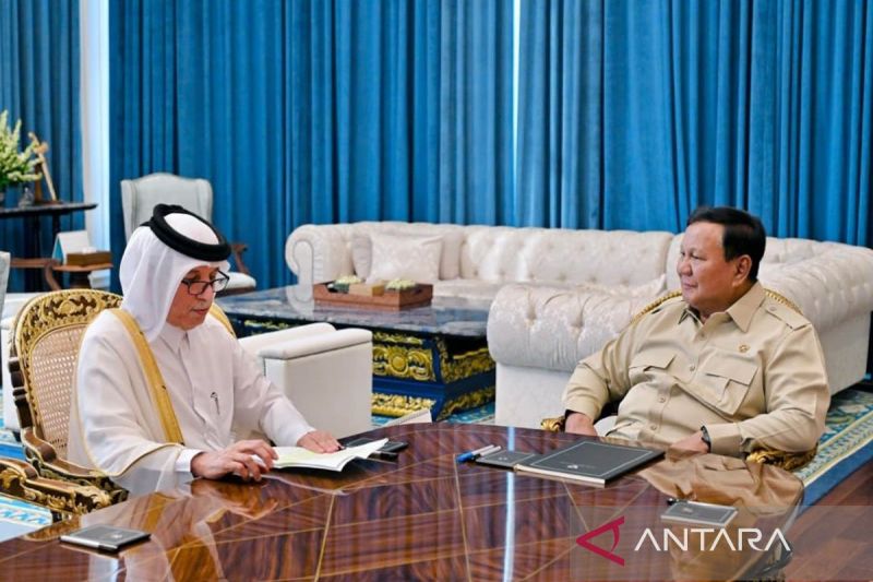 prabowo-terima-menlu-qatar-bahas-investasi-dan-50-tahun-hubungan