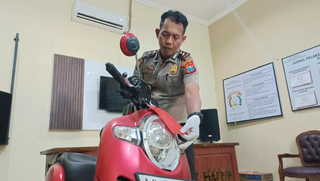 modus-cari-kos-pakai-ktp-orang-lain,-pencuri-motor-di-kediri-ditangkap-polisi