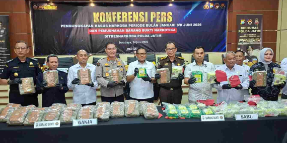 Tak Hanya Tangkap Bandar, Polda Jatim Kejar Aset Narkoba hingga Rp3 Miliar