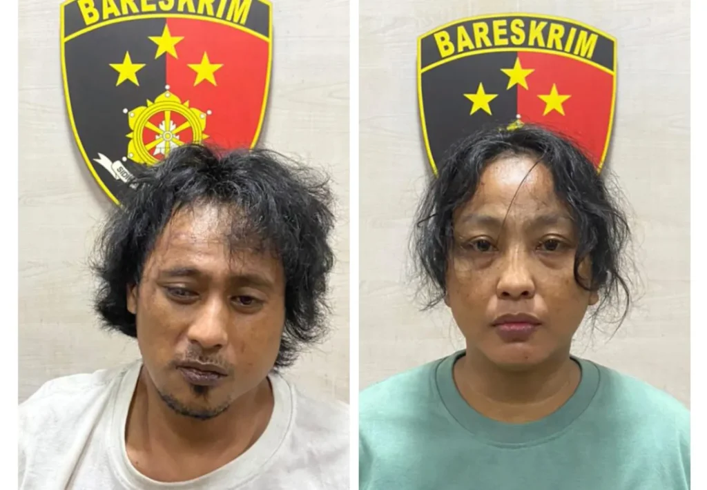 sejoli-terduga-penggasak-motor-di-gresik-dibekuk-polres-gresik-di-surabaya