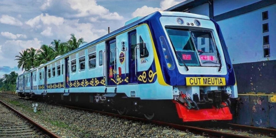 KA Perintis Cut Meutia: Satu-satunya Kereta Api di Aceh yang Tarifnya Super Murah