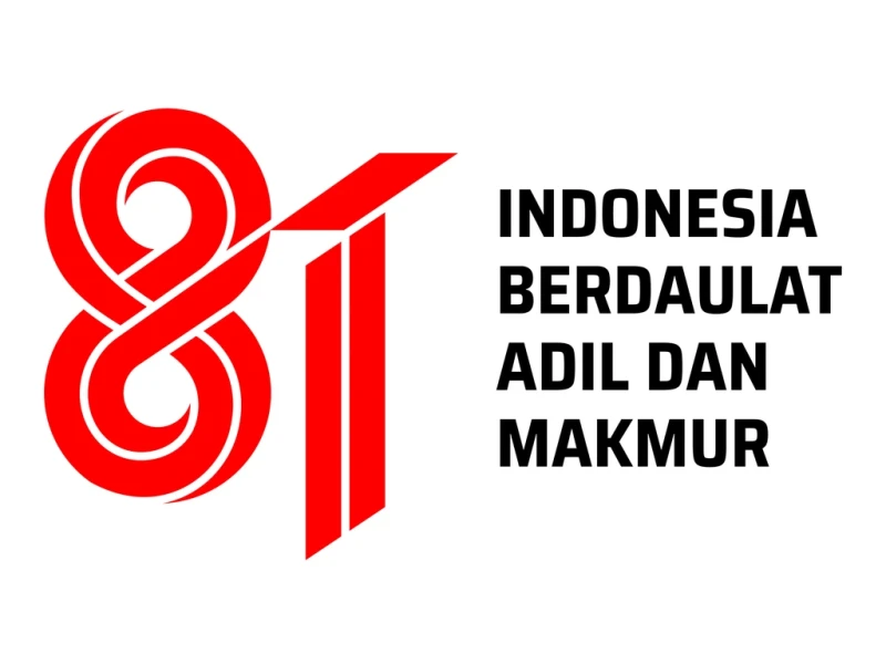 logo-hut-ri-ke-81-resmi-diluncurkan:-usung-semangat-indonesia-berdaulat,-adil,-dan-makmur