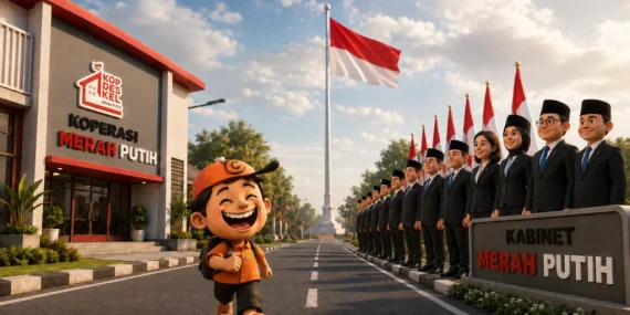 Kiri, Kanan, Kulihat Merah Putih