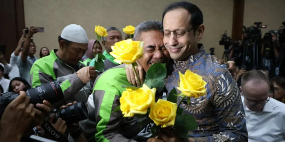 perjalanan-nadiem-makarim:-bangun-gojek,-jadi-menteri,-kini-divonis-10-tahun-penjara