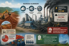crea:-hilirisasi-aluminium-berisiko-picu-pltu-captive-9,8-gw-dan-krisis-bauksit