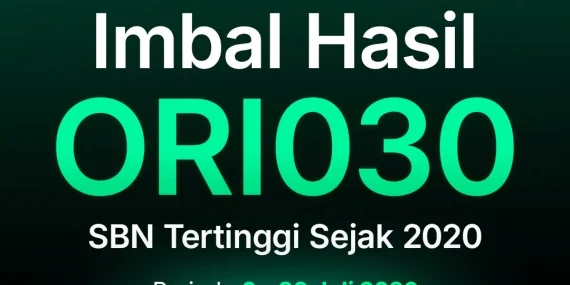 SBN ORI030: Sah! Imbal Hasil hingga 7% per Tahun Fixed Rate