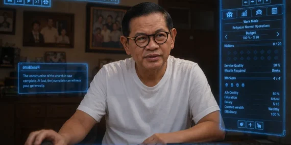 Pramono Main “Presiden-presidenan”?