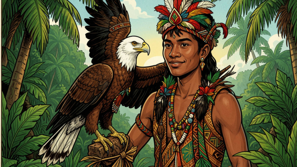 legenda-damuai-dan-bayei-sang-rajawali,-cerita-rakyat-dari-papua