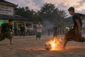 sepak-bola-api-dan-jalan-baru-pariwisata-spiritual-pesantren
