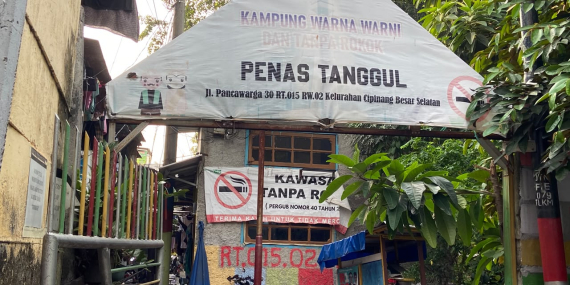 Berburu Udara Bersih di Penas Tanggul, Kampung Bebas Asap Rokok di Jakarta