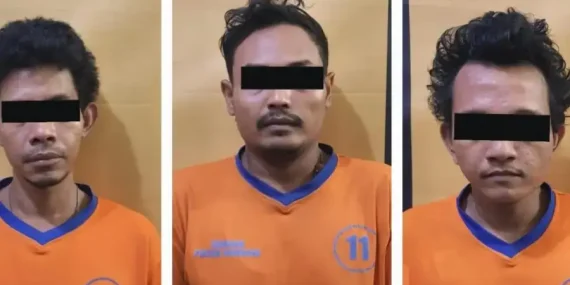 Panjat Tiang Listrik Demi Kuras Toko Sparepart, Tiga Maling Lokal Surabaya Akhirnya Ditangkap