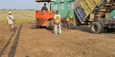 panitia-lokal-mulai-siapkan-lahan-dapur-umum-dan-bazar-sambut-muktamar-nu