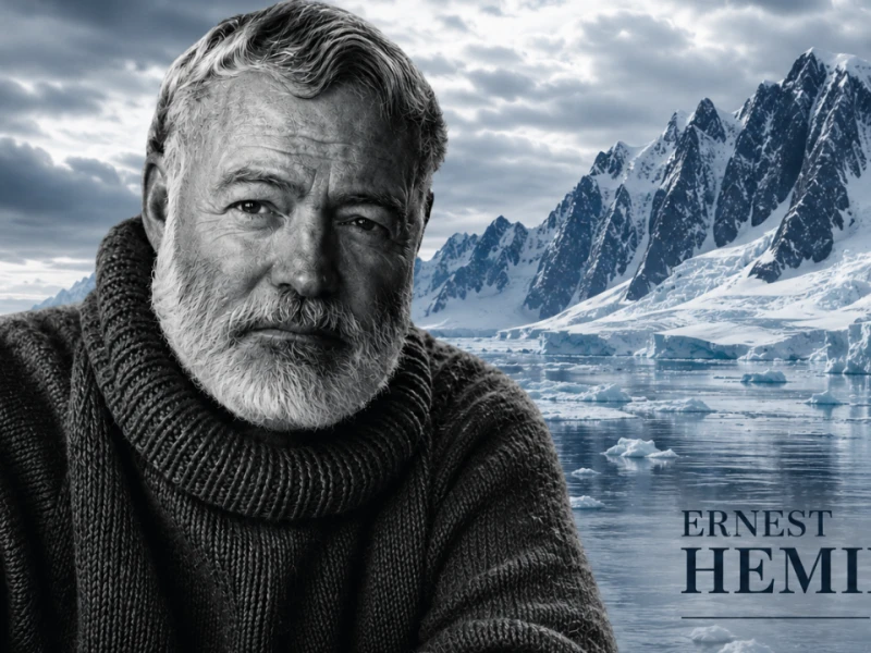 ernest-hemingway:-melihat-gunung-es-dan-caranya-mencurigai-permukaan