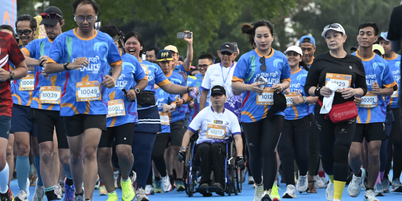 Akses Inklusif Masih Terbatas, Ribuan Pelari Dorong Kesetaraan Anak Disabilitas