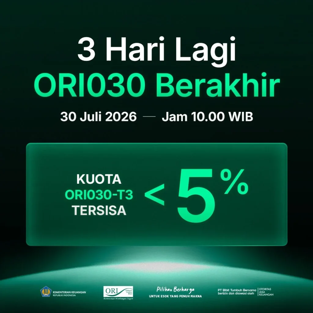 sbn-ori030-berakhir-3-hari-lagi,-kuota-semakin-menipis