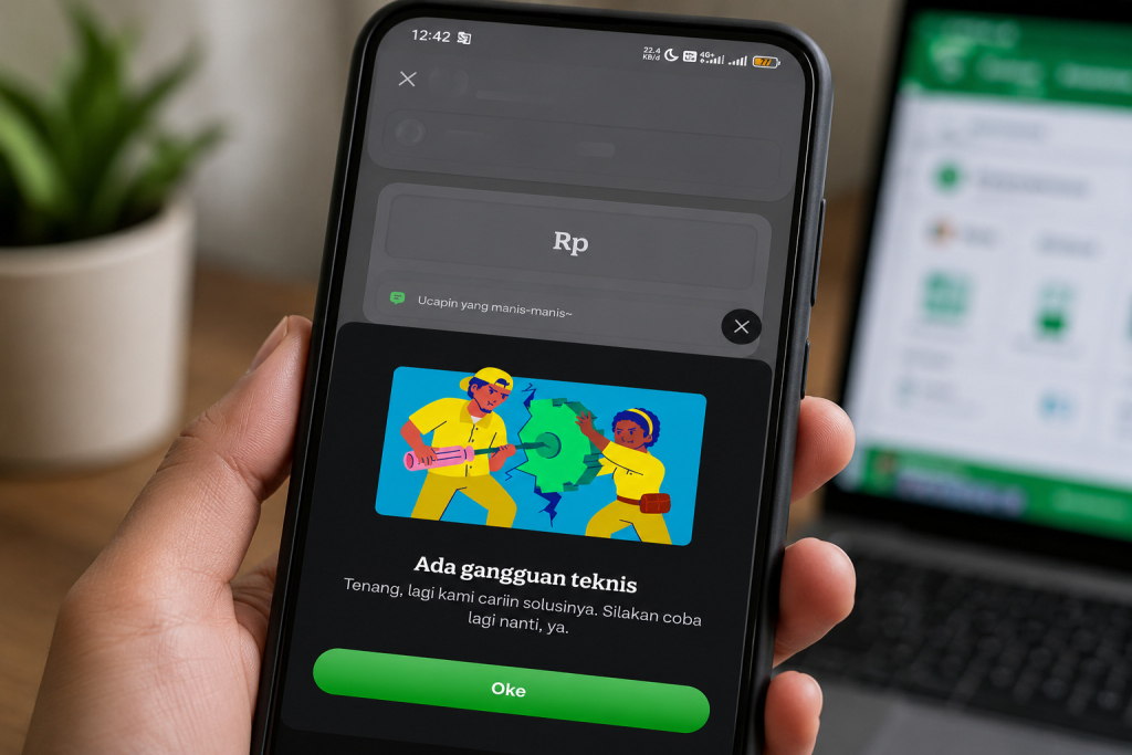 gopay-error-hari-ini,-pengguna-keluhkan-gagal-bayar-dan-saldo-terlambat-masuk