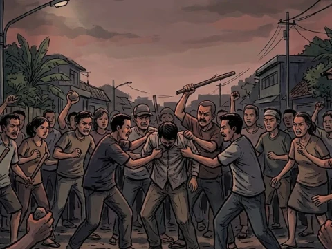 viral-tangis-anak-korban-amuk-massa,-bagaimana-islam-memandang-main-hakim-sendiri?